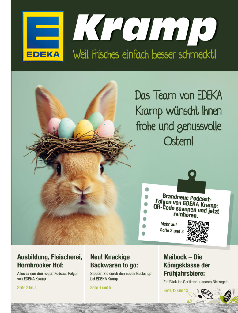 EDEKA Kramp Marktzeitung April 2025